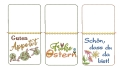 Bild 4 von Stickdatei Bestecktasche Frühling Ostern