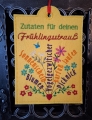 Bild 2 von Stickdatei ITH Schild Frühling Botschaft 