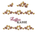 Bild 2 von Stickdatei Kafeebohnen Kaffee Kafeekasse