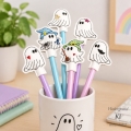 Bild 3 von ITH LED Stickdatei Stiftetopper Gespenster Halloween Geist