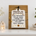 Bild 2 von Stickdatei ITH Schild Weihnachten Rezept für Plätzchen der Zufriedenheit