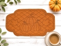 Bild 5 von Stickdatei ITH Herbst Kürbis Untersetzer Quilt Optik 12 Größen