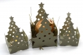 Bild 2 von Plotterdatei Weihnachtsbaum Tannenbaum Körbchen Teelicht Lichterhaus