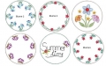 Bild 10 von ITH Stickdatei Untersetzer Blume 6 Motive