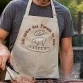 Bild 2 von Stickdatei Grillen Fleisch Männer für Kochschürzen und Handtücher