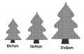 Stickdatei Bäume Winterbäume SET verschiedene Größen