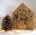 Bild 3 von Plotterdatei Schneemann Winter Schnee