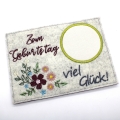 Bild 1 von Stickdatei Mugrug Untersetzer Hochzeit Geburtstag 13x18cm