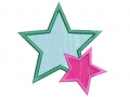 Bild 6 von Stickdatei  Sterne 9erlei für den 10x10cm Rahmen