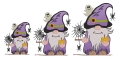 Bild 2 von Stickdatei Halloween Wichtel Gespenst Spinnennetz