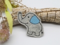 Bild 3 von Stickdatei Elefant klein Konturstich