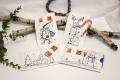 Bild 4 von Stickdatei Schokohülle Weihnachten Geldgeschenk Winterfiguren