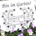 Bild 2 von Plotterdatei Gartenbank Garten