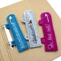 Stickdatei Ringbuch Ordner Etuis Stifteetui schmal für Kugelschreiber