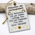 Bild 3 von Stickdatei ITH Schild Weihnachten Rezept für Plätzchen der Zufriedenheit
