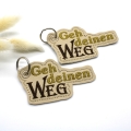 Bild 2 von Stickdatei ITH Anhänger Geh deinen Weg