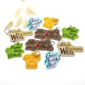 Stickdatei ITH Anhänger Spruch Sprüche SET Bundle