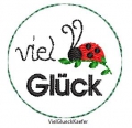 Bild 5 von Stickdatei Label Glück SET 13 Motive