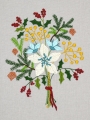 Bild 2 von Stickdatei Winterstrauß