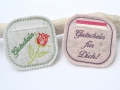 Bild 5 von ITH Stickdatei Gutschein verschenken 2er SET