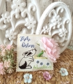 Bild 5 von Stickdatei Ostern Wunscherfüller mit Hase und Blumen