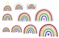 Bild 8 von Stickdatei Regenbogen SET mit ITH