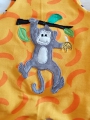 Bild 11 von Stickdatei Affe mit Banane doodle 3 Größen