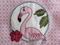 Bild 3 von Stickdatei Flamingo doodle mehrere Größen