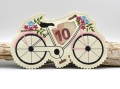 Bild 3 von Stickdatei ITH Fahrrad Geldgeschenk Füllobjekt Wunscherfüller