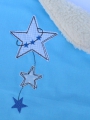 Bild 3 von Stickdatei Sternengirlande senkrecht  / (Stickgröße) SET 9x18cm + Button Stern 10x10cm