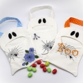 Bild 3 von Stickdatei ITH Beutel Halloween Gespenst Geist Gespensterbeutel  / (Stickrahmengröße) 16x26cm