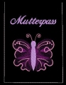 Bild 4 von ITH Stickdatei Mutterpass Schmetterling 14,5x19cm