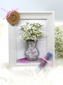 Bild 2 von Stickdatei  Wunscherfüller Vase Blumen für Dich