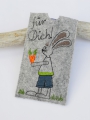 Bild 4 von ITH Stickdatei Schokohülle Hasen Osterhasen 3er SET 10x18cm