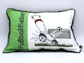 Bild 2 von Stickdatei ITH Kissen Fußball Fußballfieber Fußballtor  / (Stickrahmengröße) 20x30cm