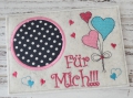 Bild 5 von Stickdatei MugRug Herzen Valentinstag 13x18cm