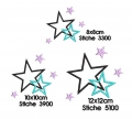Bild 2 von Stickdatei Sterne 3er SET verschiedene Größen