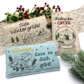 Stickdatei Schokohülle SET Weihnachten 6 Motive