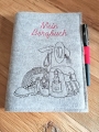 Bild 4 von Stickdatei Rucksack Bergschuh Berge Wandern