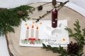 Bild 3 von Stickdatei Mugrug Untersetzer Kerzen Weihnachten ab 12x18cm