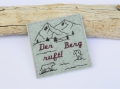 Bild 2 von Stickdatei Berge Alm Untersetzer 10x10cm