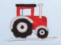Bild 2 von Stickdatei Traktor doodle verschiedene Größen