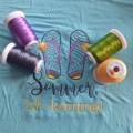 Bild 2 von Stickdatei Sommer ich komme!