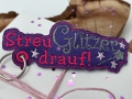 Bild 4 von Stickdatei ITH Anhänger Streu Glitzer drauf!