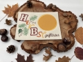 Bild 5 von Stickdatei Mugrug Untersetzer Herbst Herbstgeflüster ab 12x18cm