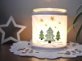 Bild 4 von Stickdatei Weihnachtswald 10x10cm, 13x18cm, 16x26cm Vollstick