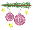 Bild 1 von Stickdatei Weihnachten 3er SET für den 13x18cm  Rahmen