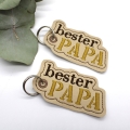 Stickdatei ITH Anhänger Papa Vatertag bester Papa