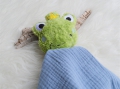 Stickdatei Frosch ITH Kuscheltier  / (Variante) ITH Frosch Froschkopf