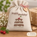 Bild 3 von Stickdatei Torte Happy Birthday
